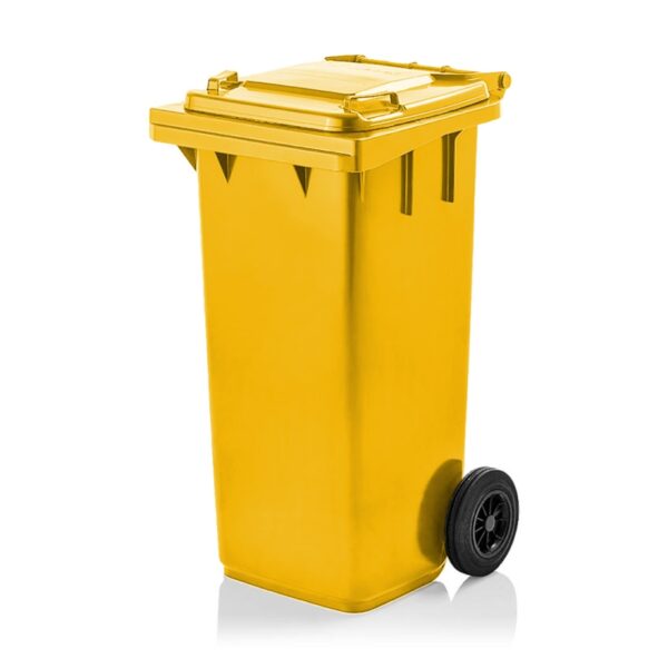 Pojemnik na odpady WEBER 120 żółty