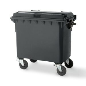 Kontener na odpady komunalne WEBER 660 czarny