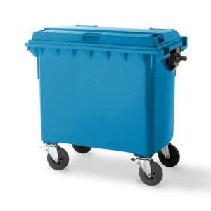 Kontener na odpady komunalne WEBER 660 niebieski