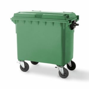 Kontener na odpady komunalne WEBER 660 zielony