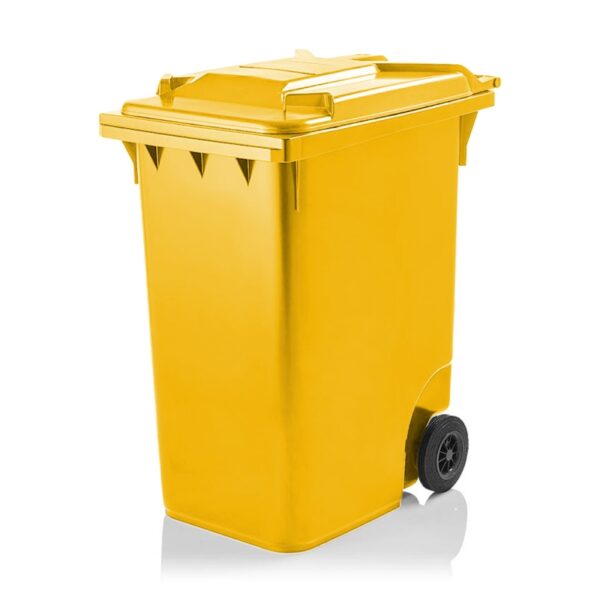 Pojemnik na odpady WEBER 360 żółty