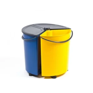Obrotowy kosz do segregacji odpadów z pokrywą ECOBIN PLUS 35