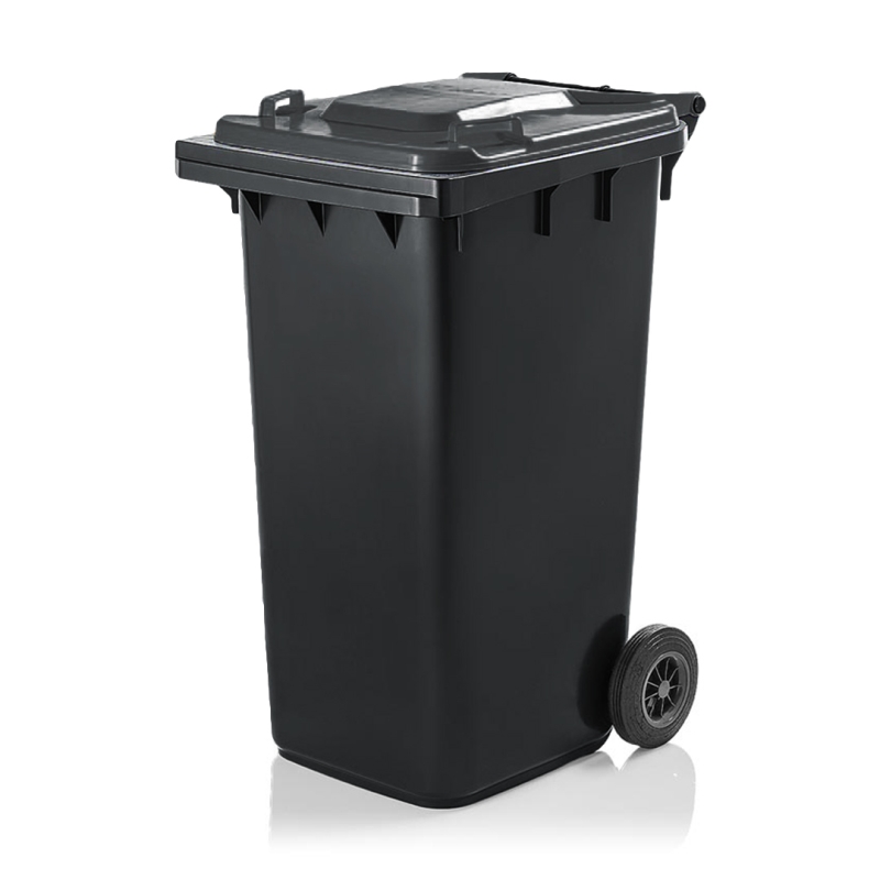 Pojemnik na odpady komunalne WEBER 240 L - czarny