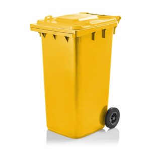 Pojemnik na odpady WEBER 240 żółty