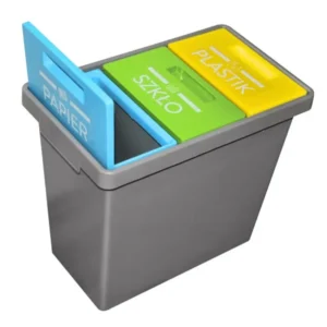 Pojemnik do segregacji odpadów 3-komorowy TERCET 40