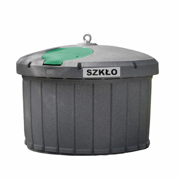 Półpodziemny pojemnik na odpady SEMI UNDER 4000 zielony