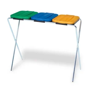 Stojak do segregacji odpadów 3-stanowiskowy ST3