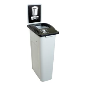 Pojemnik do segregacji odpadów WASTE WATCHER 87 czarny