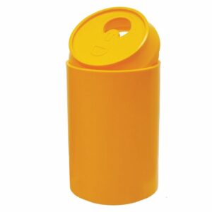 Pojemnik na zużyte puszki EKOKAN 210 żółty