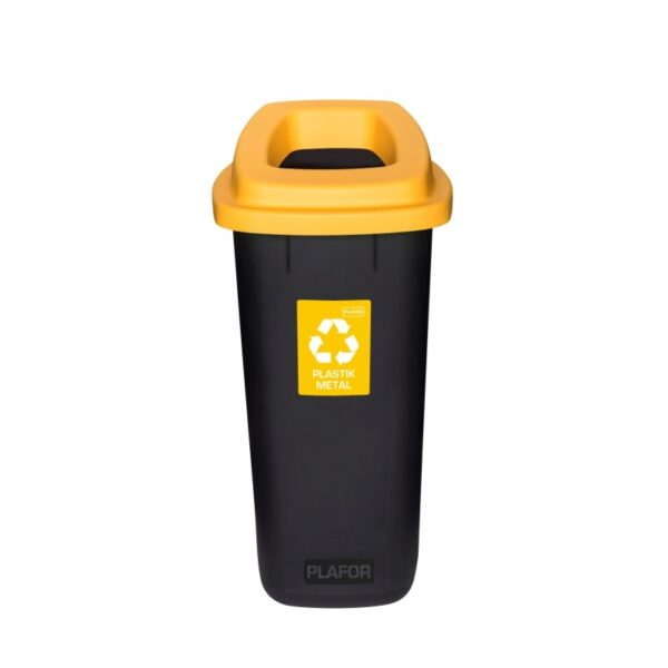 Zestaw do segregacji odpadów PLAFOR SET 5×90 żółty