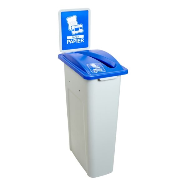 Zestaw do segregacji odpadów WASTE WATCHER 5×87 niebieski