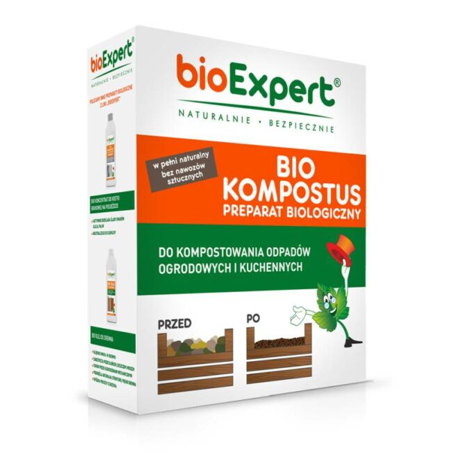 Preparat do kompostowania odpadów BIO KOMPOSTUS 500 G - Ekofabryka