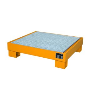 Wanna wychwytowa pod beczki 4x60 l z ocynkowaną kratą AW 60-2/M 81 L