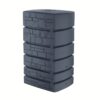 Zbiornik na deszczówkę dekoracyjny TOWER STONE 500 L antracytowy kolor