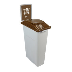 Pojemnik do segregacji odpadów WASTE WATCHER 87 brązowy