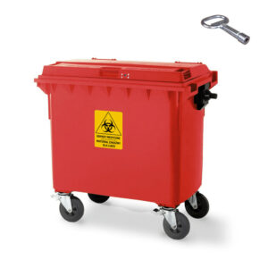 Pojemnik na odpady medyczne WEBER MED 660 czerwony