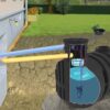 Filtr koszowy do zbiorników podziemnych RWZT2154 wizualizacja filtracji