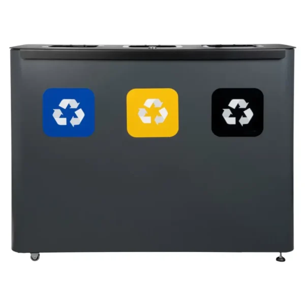 Stacja do segregacji odpadów EKO STAR STATION 3 x 60 L
