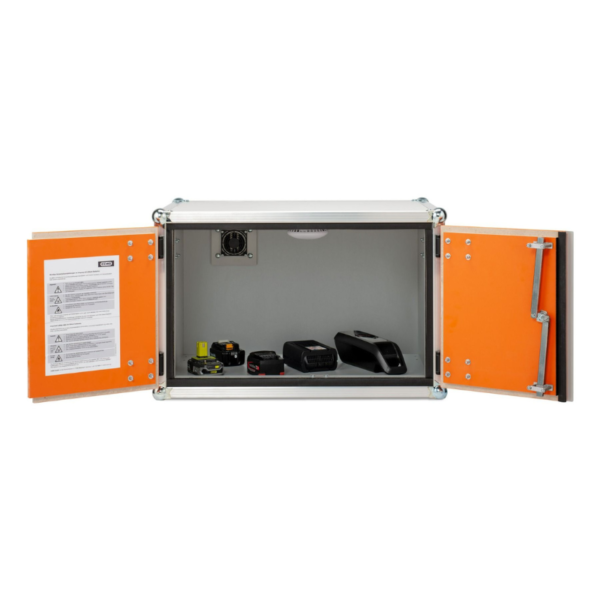 Ognioodporna szafa na akumulatory litowo-jonowe LOCKEX 8/5 FAS - 11885 - wnętrze