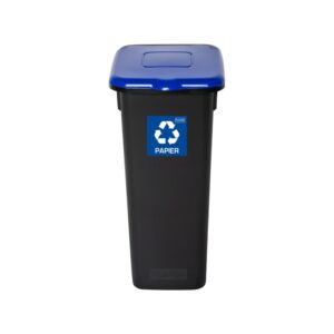Kosz do segregacji odpadów FLAP BIN BLACK 20 L - ZIELONY