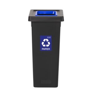 Kosz do segregacji odpadów FIT BIN BLACK 53 L - ŻÓŁTY