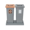 Zestaw do segregacji odpadów FIT BIN GRAY SET 2x53