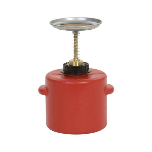 Dozownik tłokowy do substancji łatwopalnych, polietylenowy POLY SAFETY PLUNGER CAN - 1.9 L