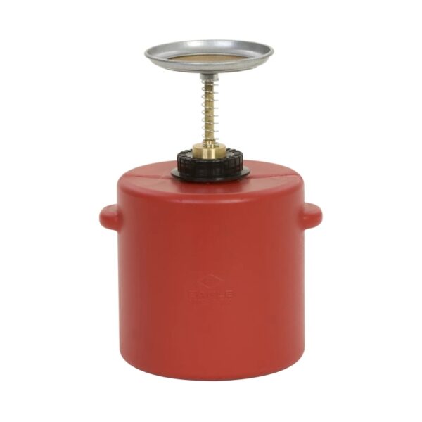 Dozownik tłokowy do substancji łatwopalnych, polietylenowy POLY SAFETY PLUNGER CAN - 3.8 L