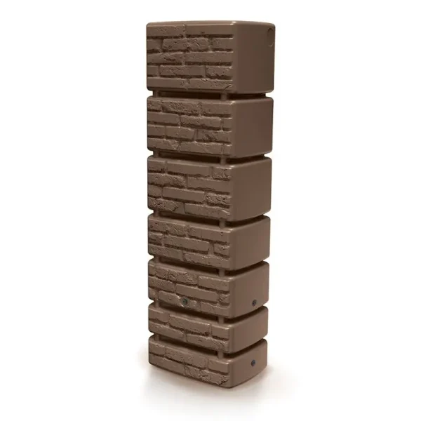 Zbiornik na deszczówkę wąski imitacja cegły TOWER BRICK 350 L 7578U