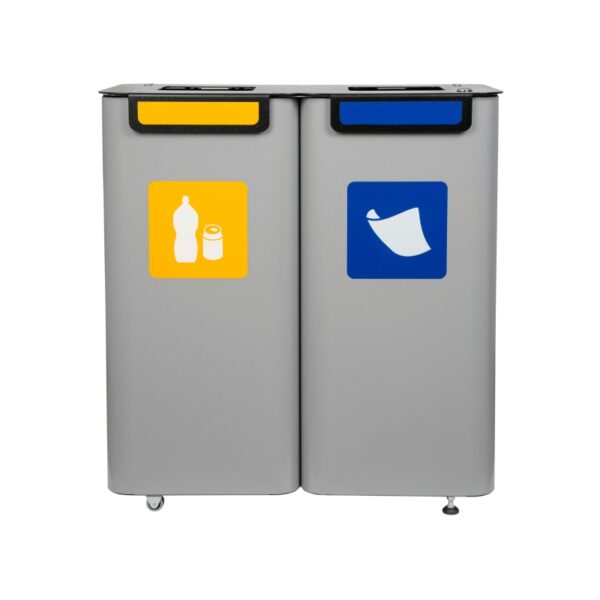 Stacja do segregacji odpadów MODULAR BIN 2 x 70 L