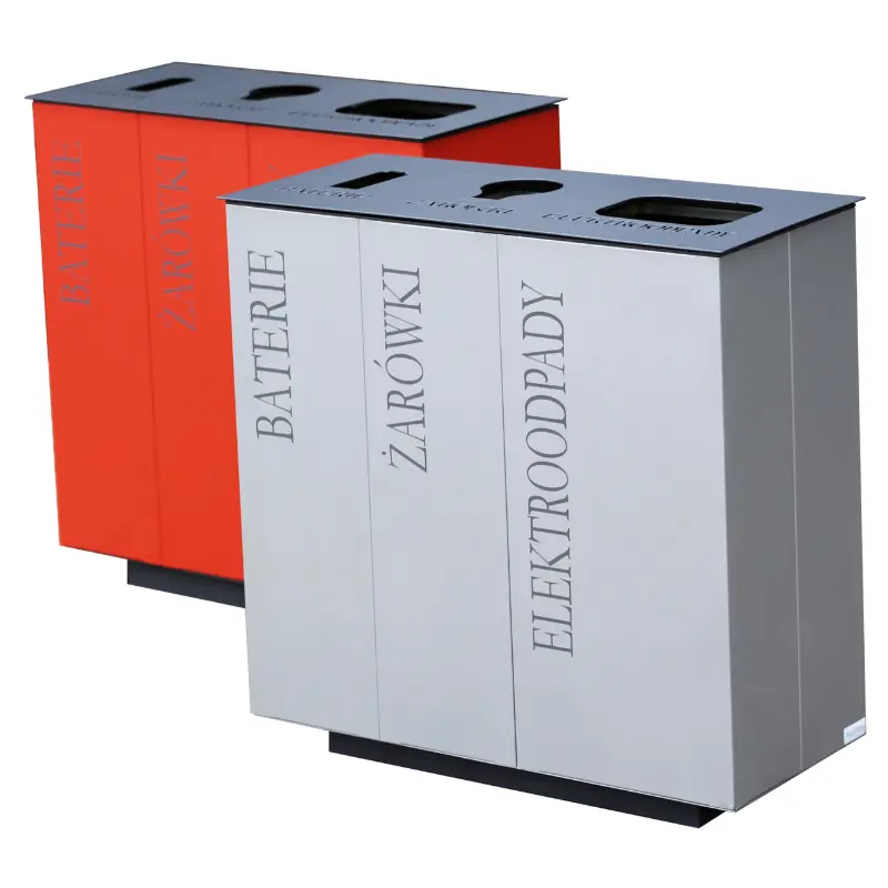 Pojemnik na zużyte baterie, żarówki i elektroodpady ELEKTRIK 75 - kolory Pojemnik na zużyte baterie, żarówki i elektroodpady ELEKTRIK 75 - kolory