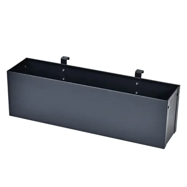 Metalowa skrzynka na kwiaty z uchwytem FLOWER BOX