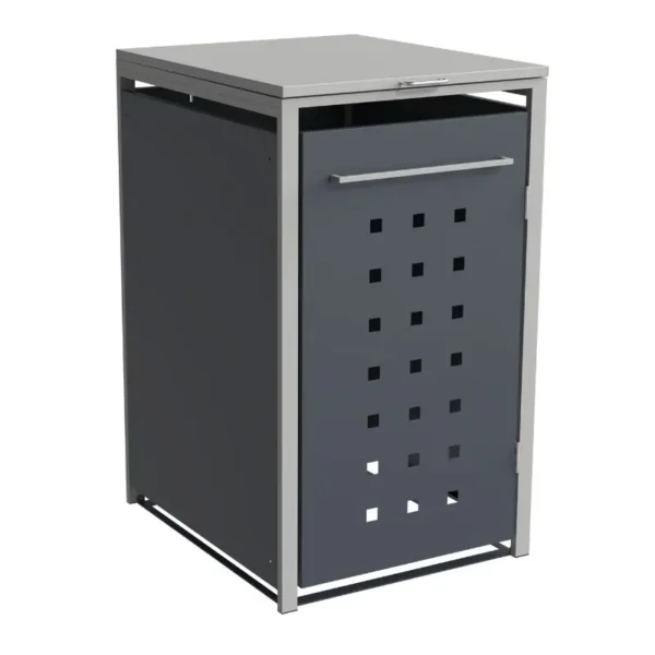 Obudowa na pojemnik komunalny MODERN BOX COVER 1 x 60 240 L bokiem