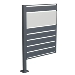 Osłona pojemnika komunalnego PANEL BOX 1 ścianka antracyt szary Osłona pojemnika komunalnego PANEL BOX 1 ścianka antracyt szary