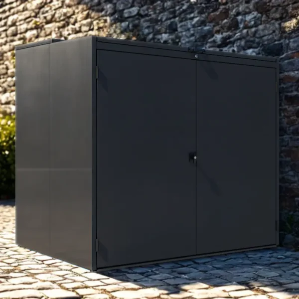 Obudowa na kontener komunalny DOT COVER 1100 L wizualizacja