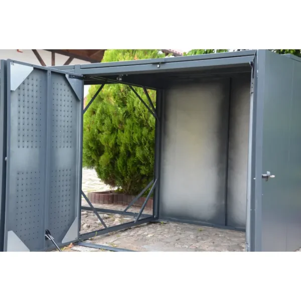 Obudowa na kontener komunalny DOT COVER 1100 L wnętrze