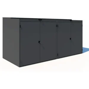 Obudowa na kontener komunalny DOT COVER 2x1100 L