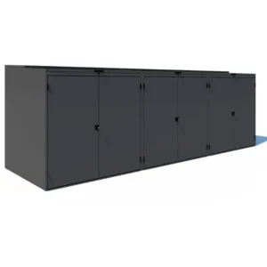 Obudowa na kontener komunalny DOT COVER 3x1100 L