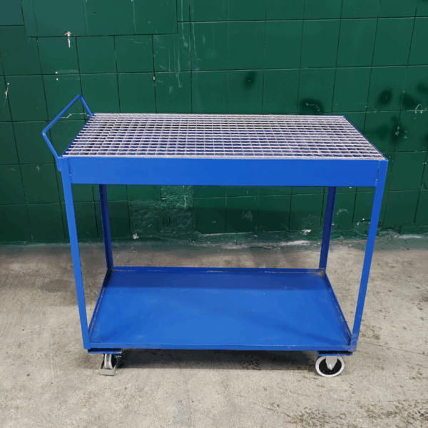 Wanna wychwytowa dwupoziomowa z kółkami ZMP P2 100 L