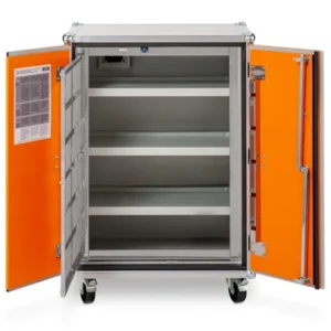Ognioodporna szafa do akumulatorów litowo-jonowych z kółkami LOCKEX 2.0 8/10