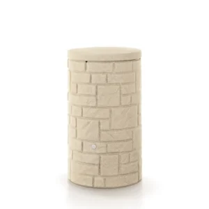 Zbiornik na deszczówkę dekoracyjny ARCADO 230 L piaskowy