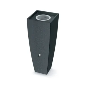 Zbiornik na deszczówkę z donicą MODENA 100 L antracytowy